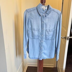 Cloth and stone size medium denim button up